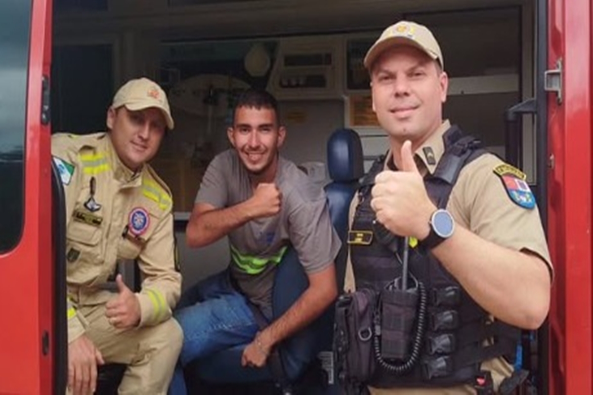 pico-parana:-bombeiro-revela-como-jovem-saiu-da-mata-com-vida.-veja-video