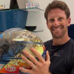 f1:-grosjean-mostra-como-ficou-capacete-apos-grave-acidente;-confira