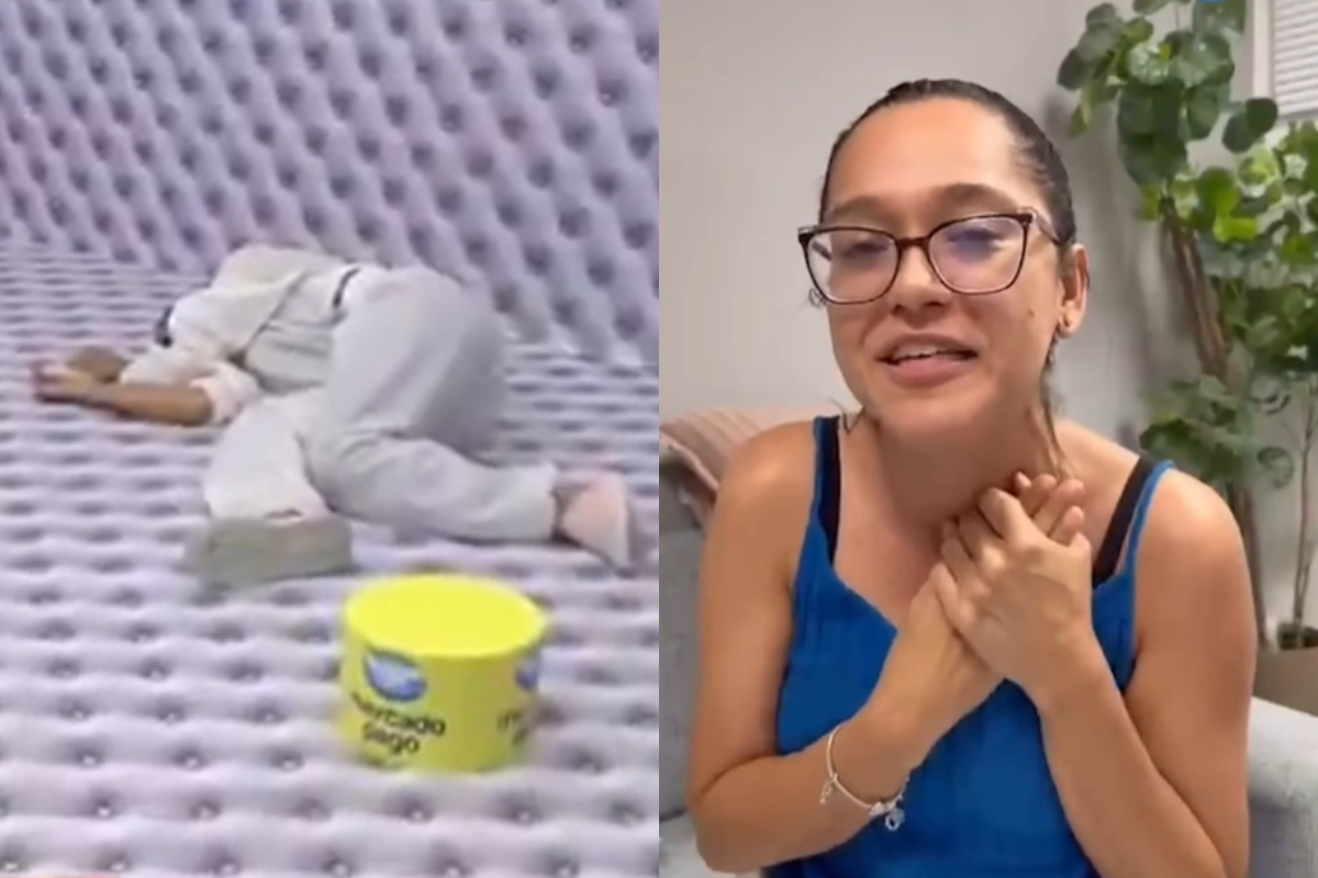 bbb26:-rafaella-se-pronuncia-apos-desmaiar-no-quarto-branco