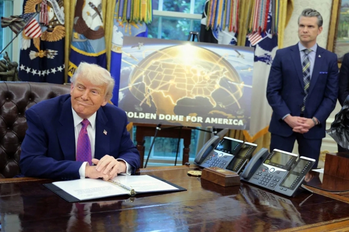 o-que-e-o-domo-de-ouro-que-trump-quer-construir-com-a-groenlandia?