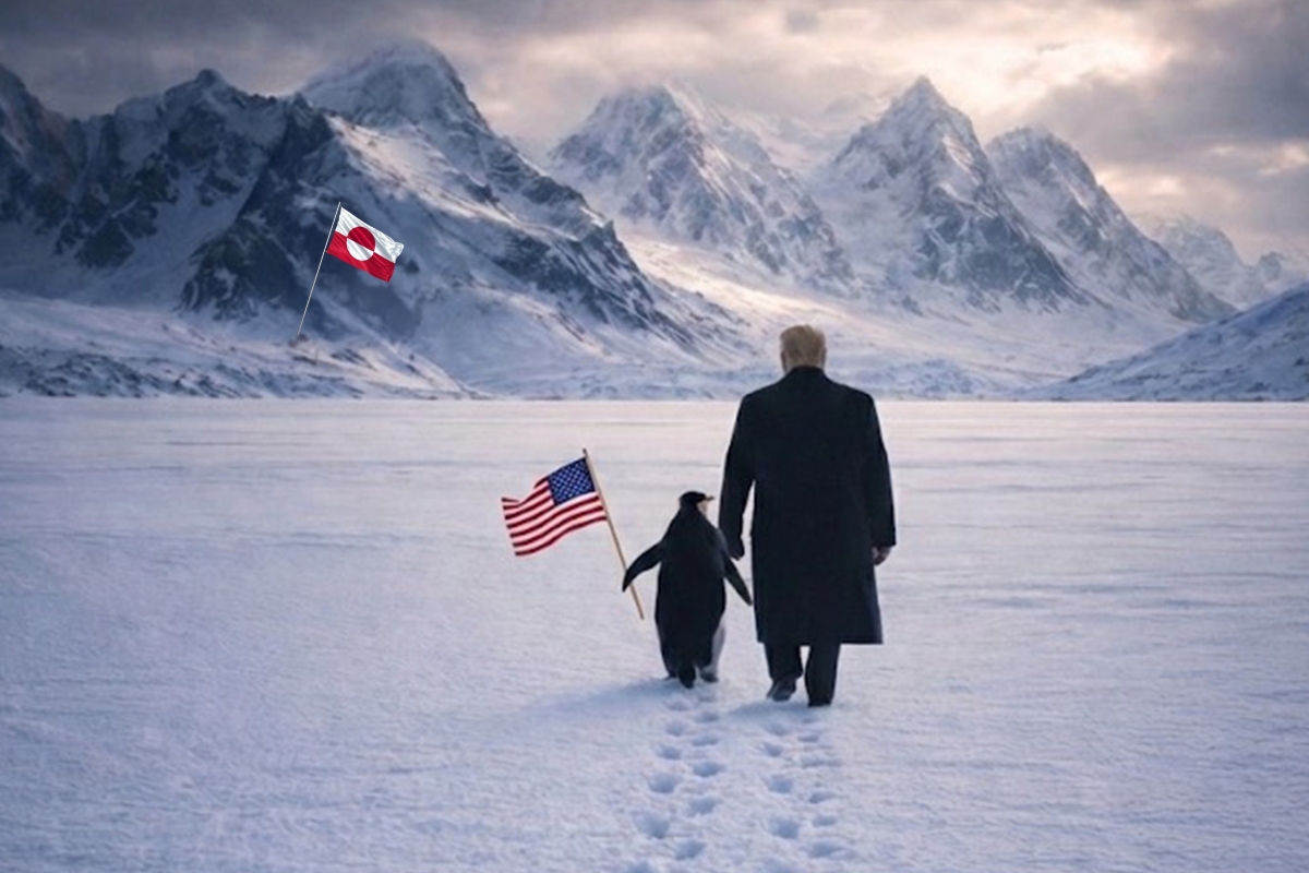 casa-branca-vira-chacota-apos-post-com-trump-e-pinguim-na-groenlandia
